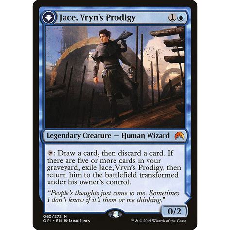 Magic: The Gathering - TCG - Magic Origins - Jace, Vryn's Prodigy 60 ...
