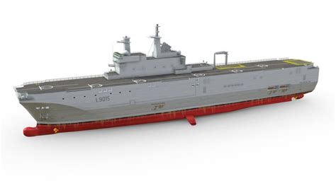 Mistral Class 3D Model 的图像结果