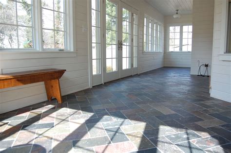 Beautiful Sunroom Tile Floors