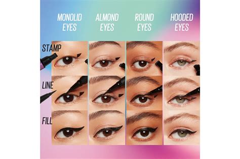 Winged Eyeliner Stamp