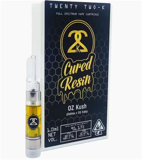 22K - OZ kush - LIVE RESIN - 1 Gram | GreenStone