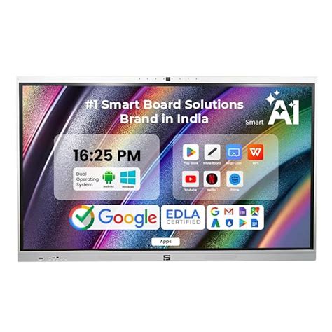 Smart Pixel 86 Inch All in One Interactive Smart Board 3840X2160 Pixel ...