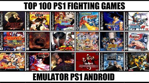 Top 100 PS1 Fighting Games Of All Time|Best PS1 Games|Emulator PS1 ...