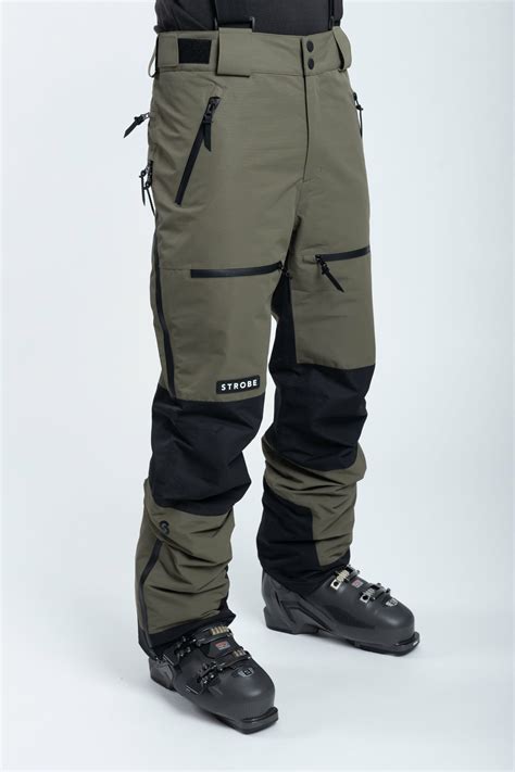 Lynx Ski Pants Olive Green - Men's - Strobe