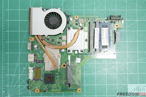 ซ่อมโน๊ตบุ๊ค TOSHIBA C640 เปิดไม่ติด ไฟไม่เข้า ไม่ขึ้นสถานะ เมนบอร์ด ...