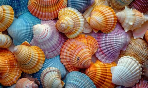 Image result for Colorful Sea Shells On Beach