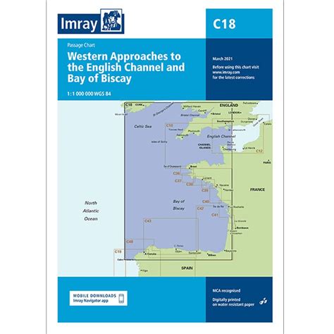 Buy Imray Chart M18: Western Approaches to the English Channel & Bay of ...