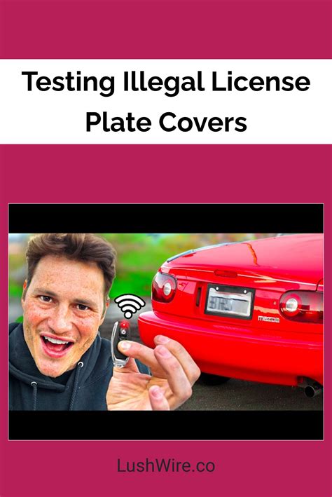 Are Tinted License Plate Covers Illegal In Nj at Jackie Proctor blog