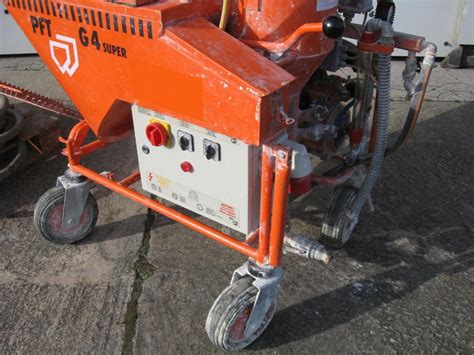PFT G4 Super Silobetrieb Putzmaschine Verputzmaschine Silomat ...
