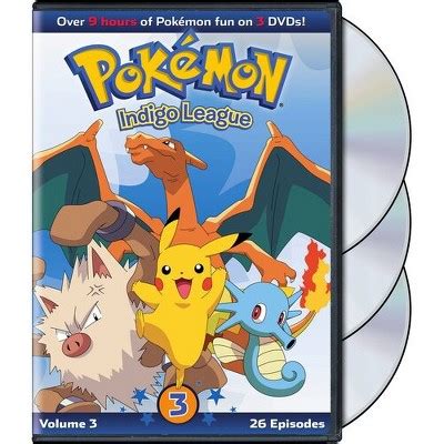 Pokemon: Season 1 - Indigo League Set 3 (DVD)(1998) : Target