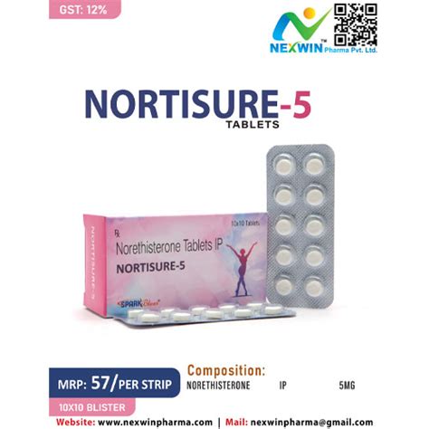 NORTISURE-5 Tablets Nexwin Pharma Pvt. Ltd.