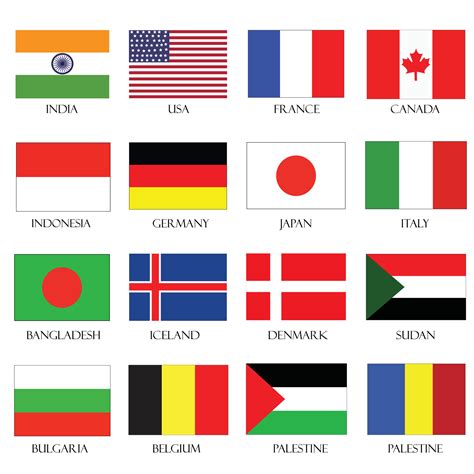 National Flags Of Countries