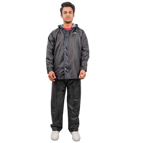 Ben Martin Men's Double Layer Reversible Rain Coat & Pants Set ...