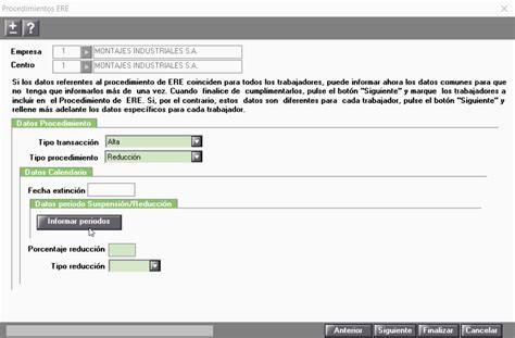 Procedimiento ERE: Ejemplos prácticos sobre cómo generar ...