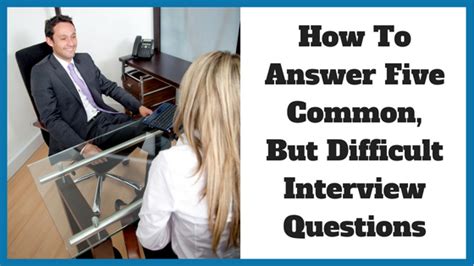 Image result for Difficult Interview Questions