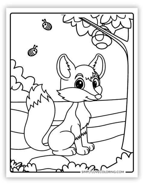 Fox Logo Coloring Pages 的图像结果