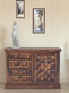 Shilpi Handmade Attractive Look Tails Decor Design Home Unit Cabinet in ...