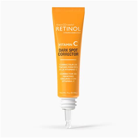 Vitamin C Dark Spot Corrector with Vitamins A + C + B3 Niacinamide – Retinol Treatment