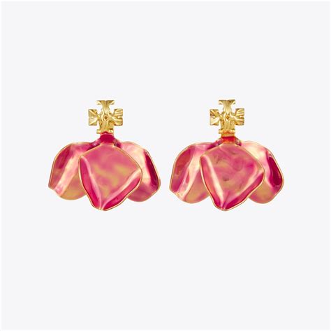 Roxanne Front-Back Earring: Women's Designer Earrings | Tory Burch