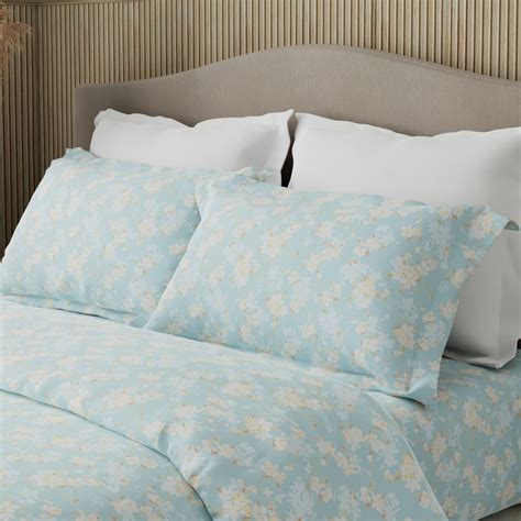 Buy BOUTIQUE LIVING Nature Bouquet Cotton 300TC Floral Print 3Pcs Super ...