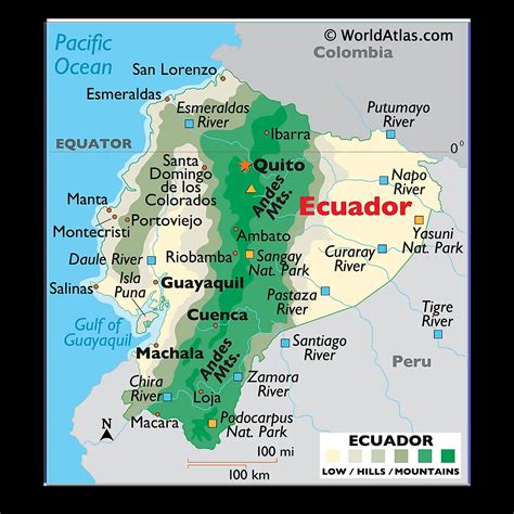 Ecuador Maps & Facts - World Atlas
