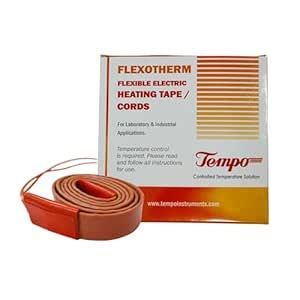 Tempo Silicon Electric Heating Tape | Prevent Pipes from Freezing | Low ...