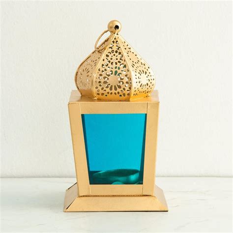 Buy Corsica Mystic India Metal Moroccan Lantern from Corsica by Home ...