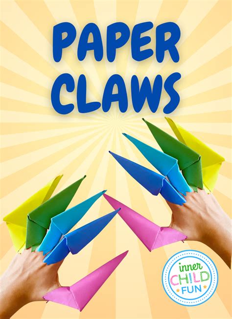 Image result for Paper Claws Instructions