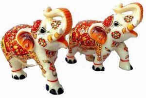 Apkamart Elephant Set 6 Inch for Table Decor Decorative Showpiece - 15 ...