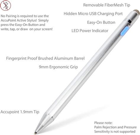 Buy BoxWave Stylus Pen for Ratta SuperNote A6 Agile (Stylus Pen by ...