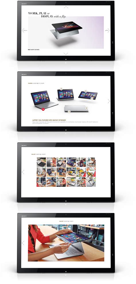 Sony – User Experience / Interaction Design on Behance