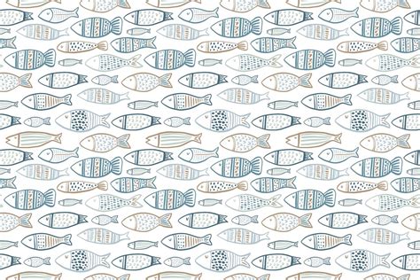 Image result for Hand Drawn Fish Pattern