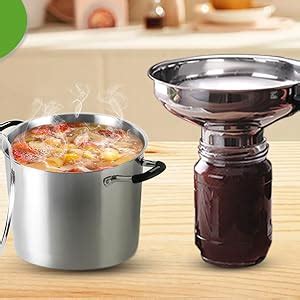 Kitchen Funnel With Handle - 304 Stainless Steel for Oil Dispenser ...