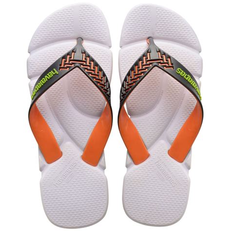 HAVAIANAS POWER 2.0 FC Branco/Cinza chum - WANLI