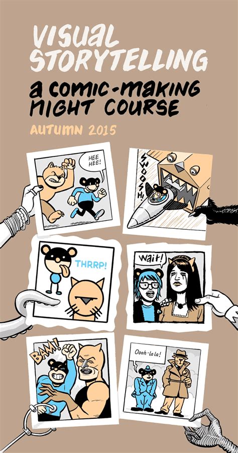 Blackshapes: Visual Storytelling - comics evening course - Autumn 2015