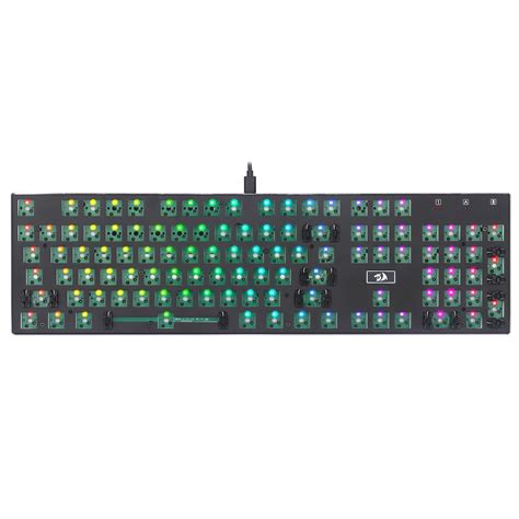 Amazon.in: Buy Redragon BBK556 DIY Custom Mechanical Keyboard - 100% ...