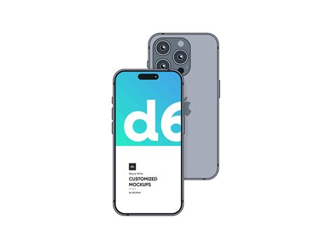 Stylized iPhone Mockups (PSD + Figma)