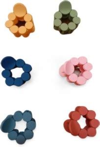 BIMMO SUN HAIR FIOWER DESIGN HAND CLOTURE FOR GIRLS AND WOMENS PACK OF ...