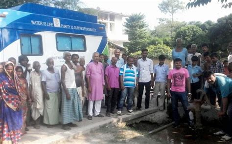 PHED department sampled water taken for testing by GoriGama