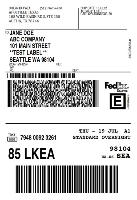 Image result for Create FedEx Express Label