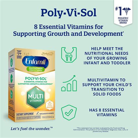 Enfamil Prenatals & Baby Vitamin Poly-Vi-Sol with Iron - 50mL Dropper ...