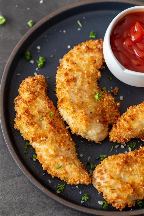 Crispy Air Fryer Chicken Tenders (With Video) - Momsdish