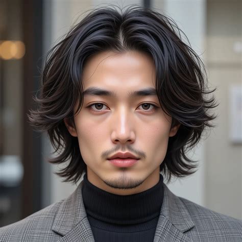 20 Stylish Medium length Hairstyles for Asian Men - Hair Style Inspirations