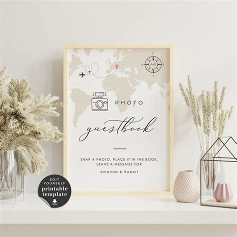 Sofia | Photo Guest Book Sign Printable – Creative Things Studio