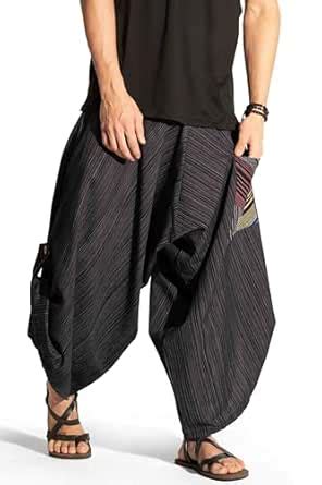 Buy The Veshti Company Cotton Baggy Pants Drop Crotch Harems for Men's ...