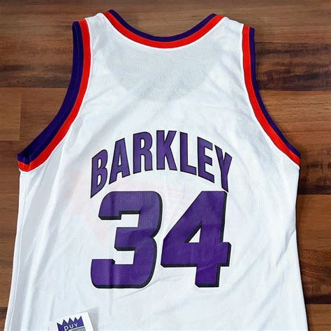 Charles Barkley Phoenix Suns Home Jersey Champion NBA Size 44 | eBay