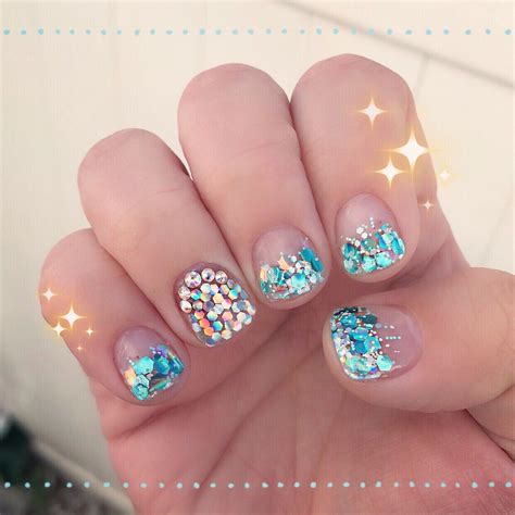 elsa inspired nails
