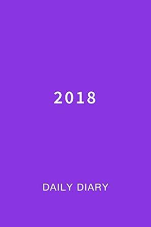 Buy 2018 Daily Diary Violet Book Online at Low Prices in India | 2018 ...