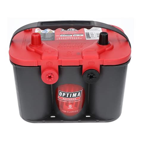 Optima Red Top RTU4.2L 12V 50Ah 815A +/- käynnistysakku | PATAREID.EE