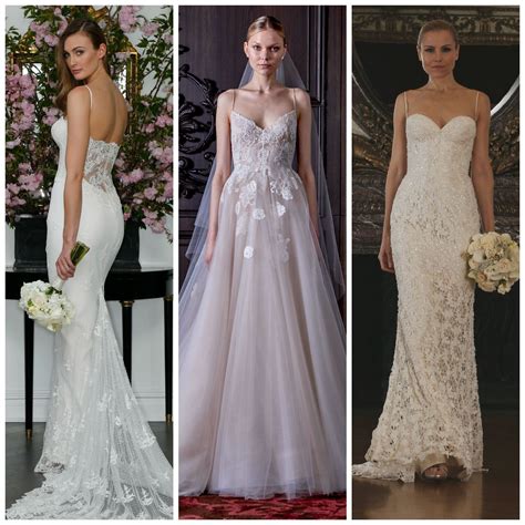 Strapped Bridal Dresses